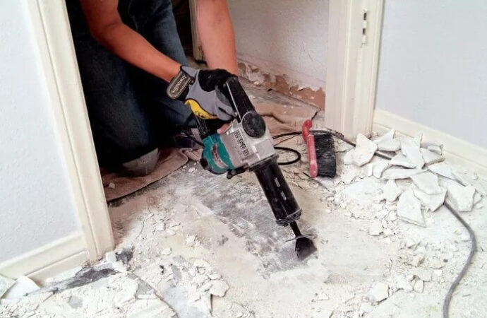 Flooring removal, Palm Beach County Demolition Contractors