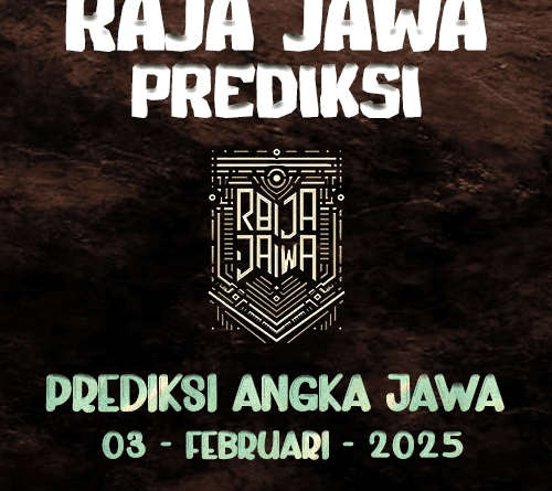 Prediksi Togel Jawa Ternama Dari Raja Jawa 03 Februari 2025