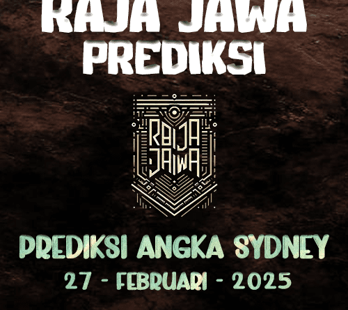 Prediksi Togel Hongkong 27 Februari 2025 Dari Raja Jawa Prediksi Togel Sydney 27 Februari 2025 Dari Raja Jawa