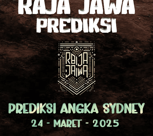 Prediksi Togel Hongkong 24 Maret 2025 dari Raja Jawa Prediksi Togel Sydney 24 Maret 2025 dari Raja Jawa
