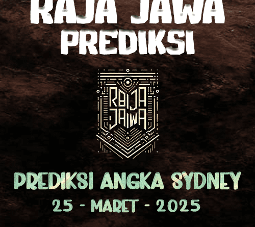 Prediksi Togel Hongkong 25 Maret 2025 dari Raja Jawa Prediksi Togel Sydney 25 Maret 2025 dari Raja Jawa