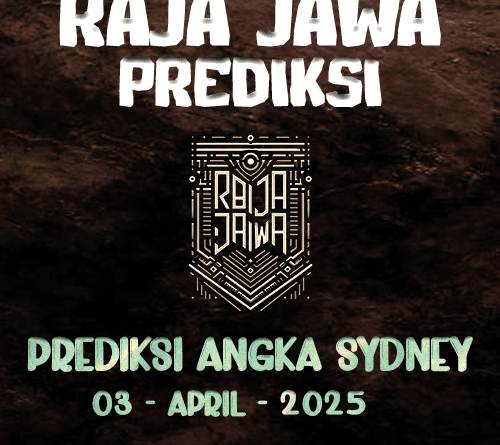 Prediksi Togel Hongkong 03 April 2025 dari Raja Jawa Prediksi Togel Sydney 03 April 2025 dari Raja Jawa