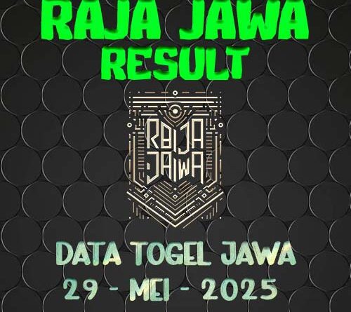 Data Result Togel Jawa 29 Mei 2025 Dari Raja Jawa