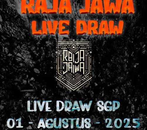 Live Draw Togel SGP 01 Agustus 2025 Dari Raja Jawa