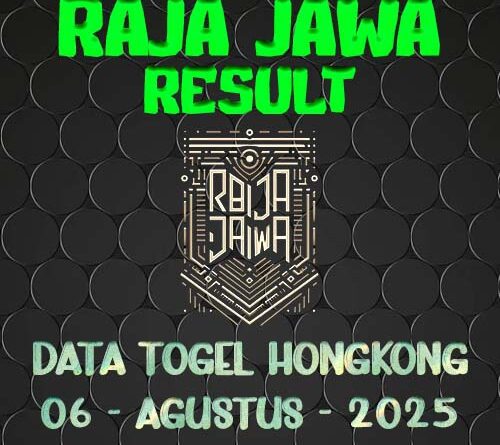 Data Result Togel Hongkong 6 Agustus 2025 Dari Raja Jawa