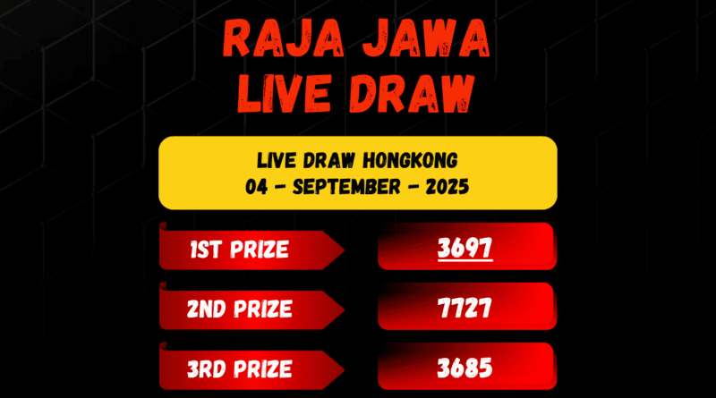 Prediksi Togel Hongkong 04 September 2025 Dari Raja Jawa Live Draw Togel Hongkong 04 September 2025 Dari Raja Jawa
